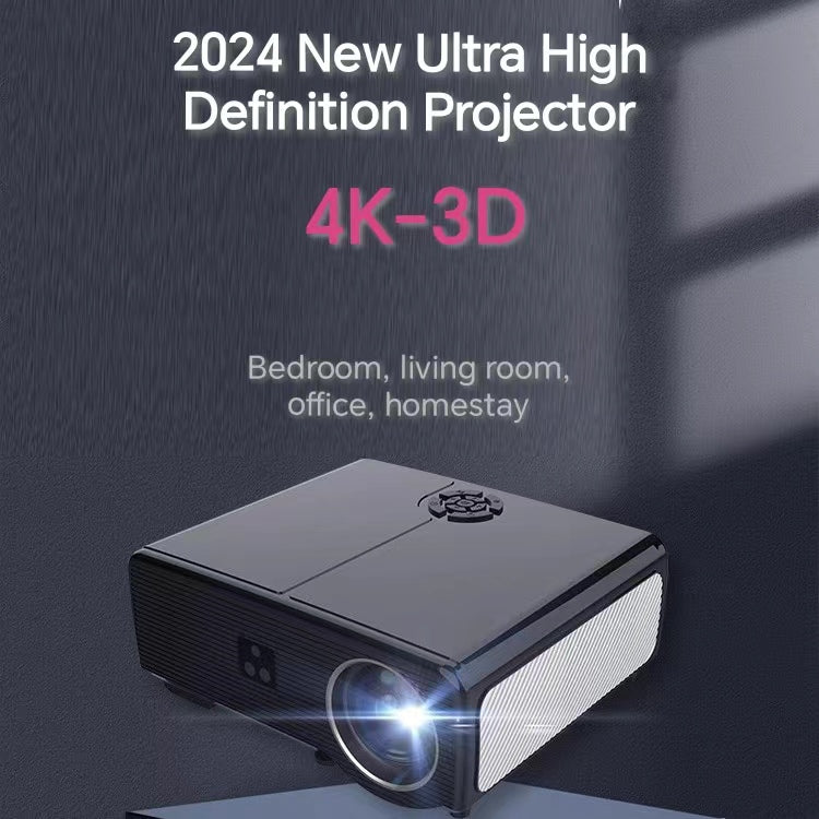 New Ultra High Definition Projector 4K for daytime direct projection, laser projection for home living room and bedroom, mobile phone for 3D projection, office and homestay projector