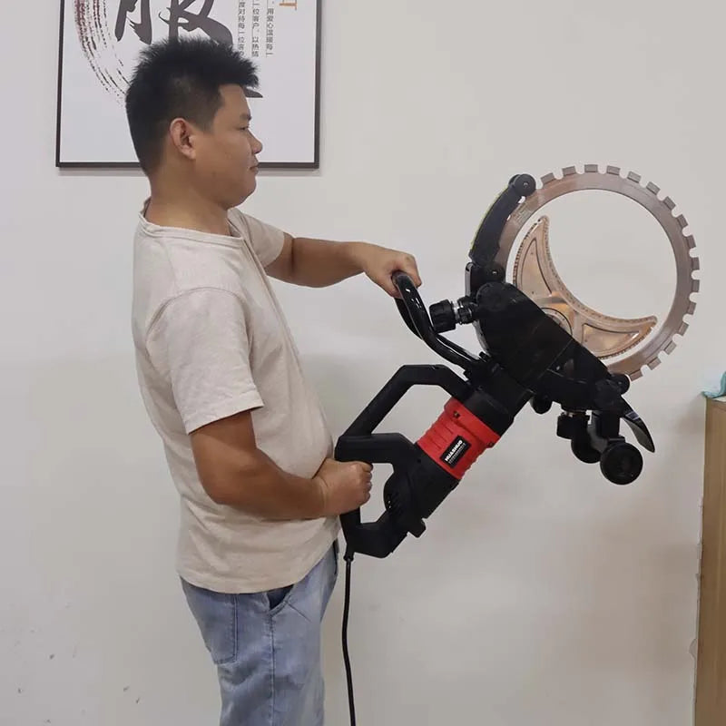 Concrete Wall Cutting Machine Concrete Saw Cutter for Brick Wall Efficient Cutter Tool Ring Saw Machine