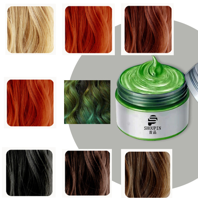 11 Colors - Instant Disposable Hair Dye Wax