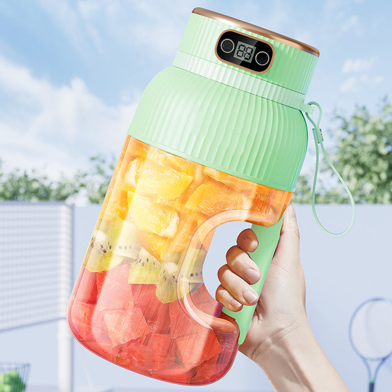 🔥Multifunctional Portable Juicer Cup With Digital Display