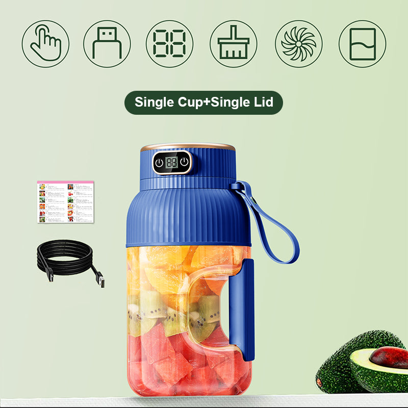 🔥Multifunctional Portable Juicer Cup With Digital Display