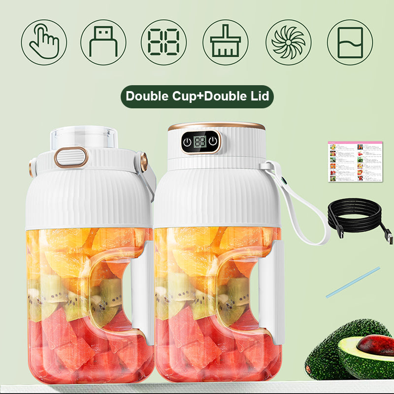 🔥Multifunctional Portable Juicer Cup With Digital Display