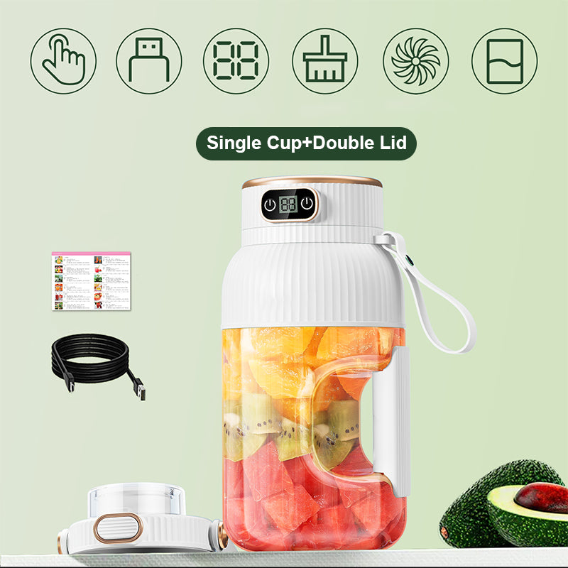 🔥Multifunctional Portable Juicer Cup With Digital Display