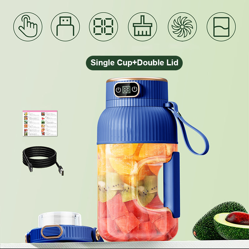 🔥Multifunctional Portable Juicer Cup With Digital Display