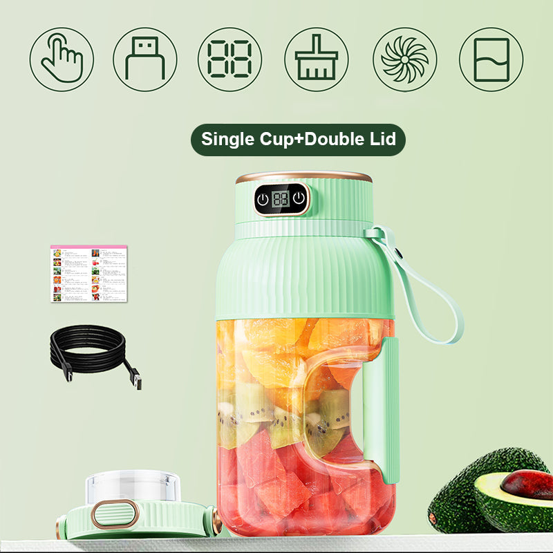 🔥Multifunctional Portable Juicer Cup With Digital Display