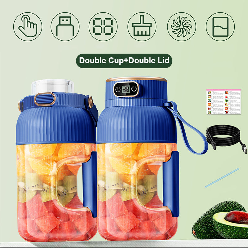 🔥Multifunctional Portable Juicer Cup With Digital Display