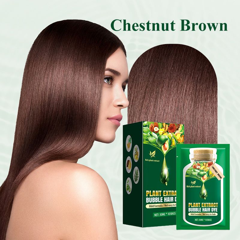 🔥Buy 2 Get 1 Free🔥Plant Extract Hair Care Bubble Dye Cream